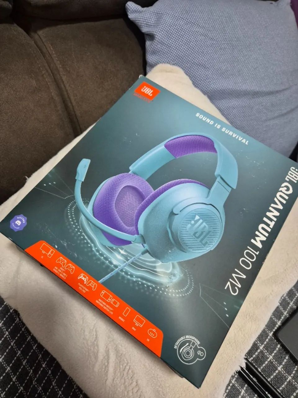 Fone de Ouvido Com Fio JBL Quantum 100M2 - Foto 4