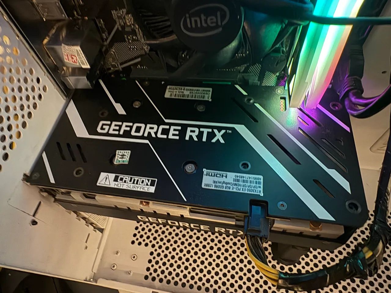 RTX 3050 8GB GALAK DDR6 128BITES - Foto 3