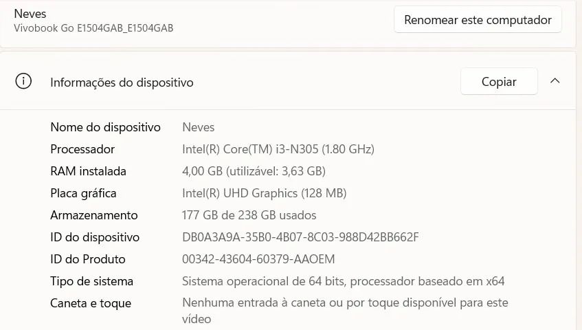 Notebook com menos de 5 meses de uso  - Foto 4