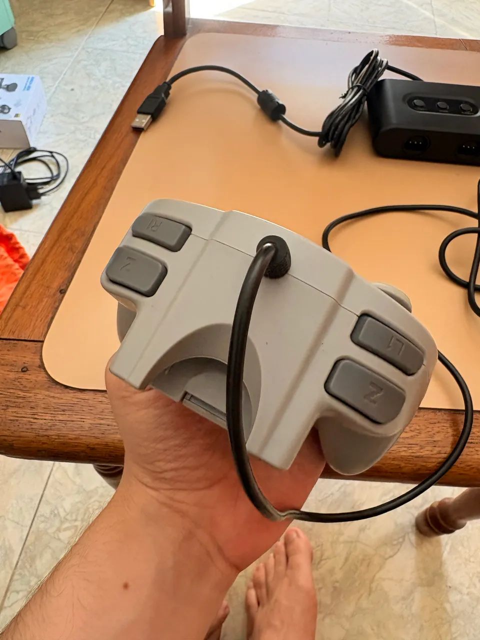 Controle N64 + hub USB - Foto 5