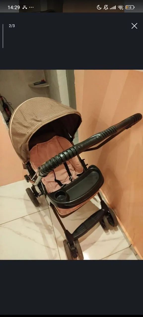 Carrinho de bebê Galzerano 
