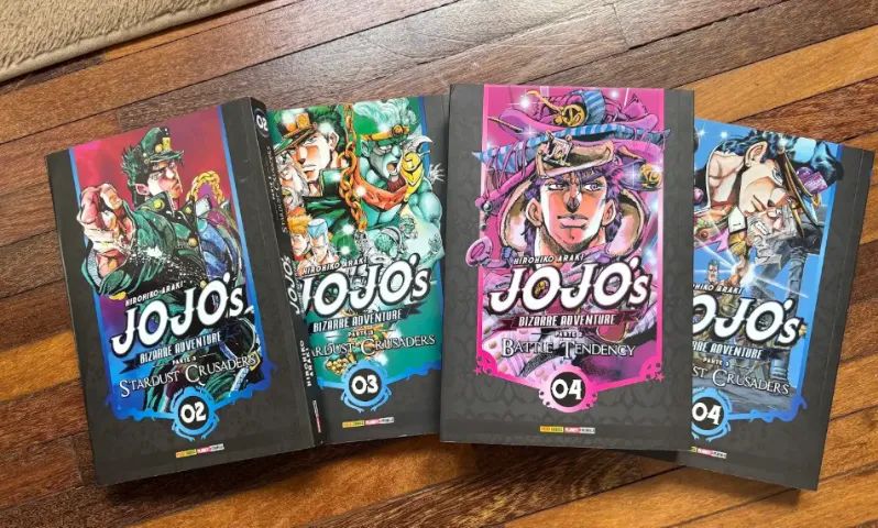 Mangás Jojo's Bizarre Adventure (Parte 2 e 3)