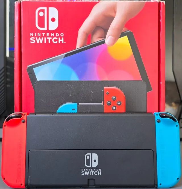Nintendo Switch OLED -Desbloqueado SD 400GB - Foto 2