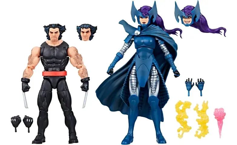 Hasbro Marvel Legends - Two Pack Wolverine E Psylock - Foto 3