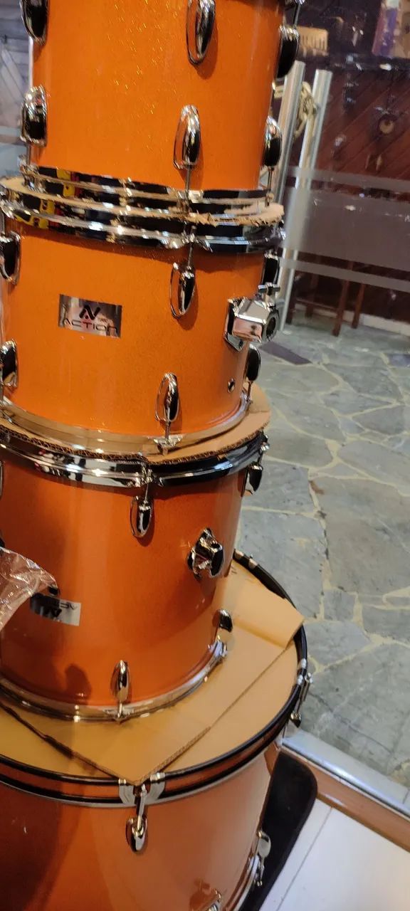 Bateria acústica  - Foto 2