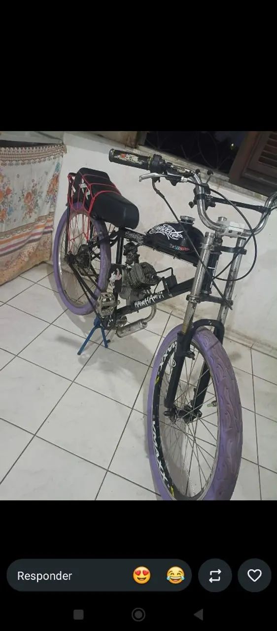 Bike motorizada nova