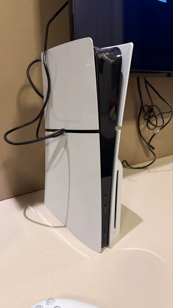 PS5 SLIM COM LEITOR + 1TB - Foto 3