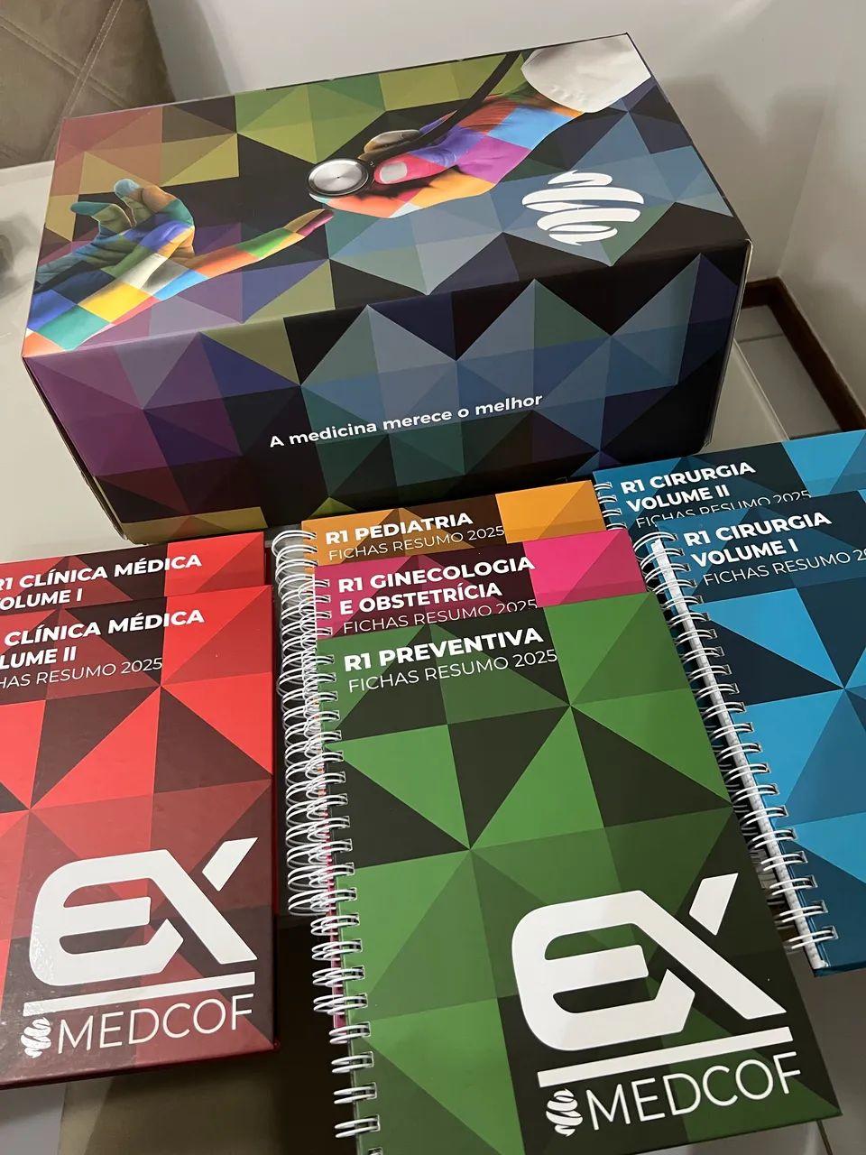 Livros medicina, kit medcof 2025