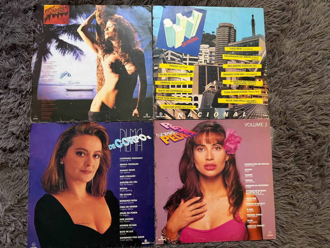 Lote de vinil de novelas 