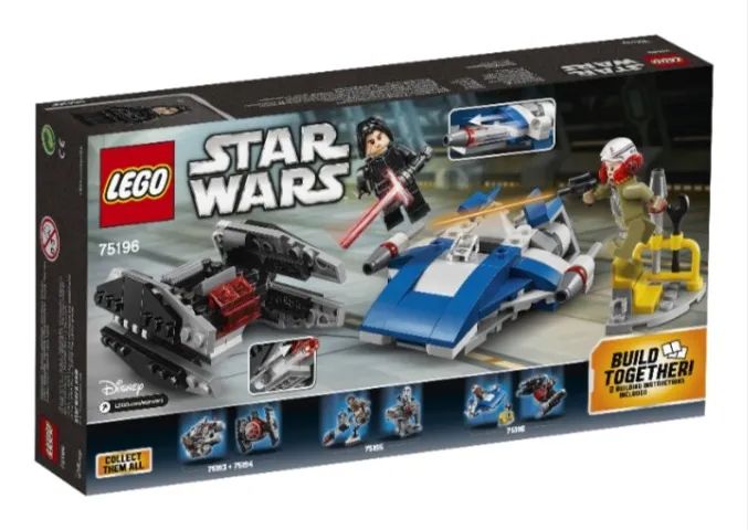 Lego Star Wars A Wing Vs Tie Silencer Microfighters 75196 - Foto 2