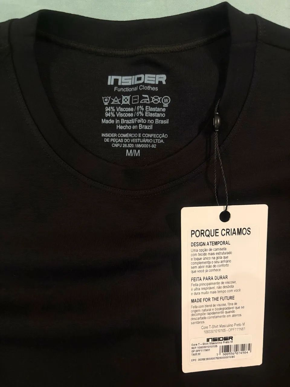 Camisa Core Insider nova (tamanho M) - Foto 3
