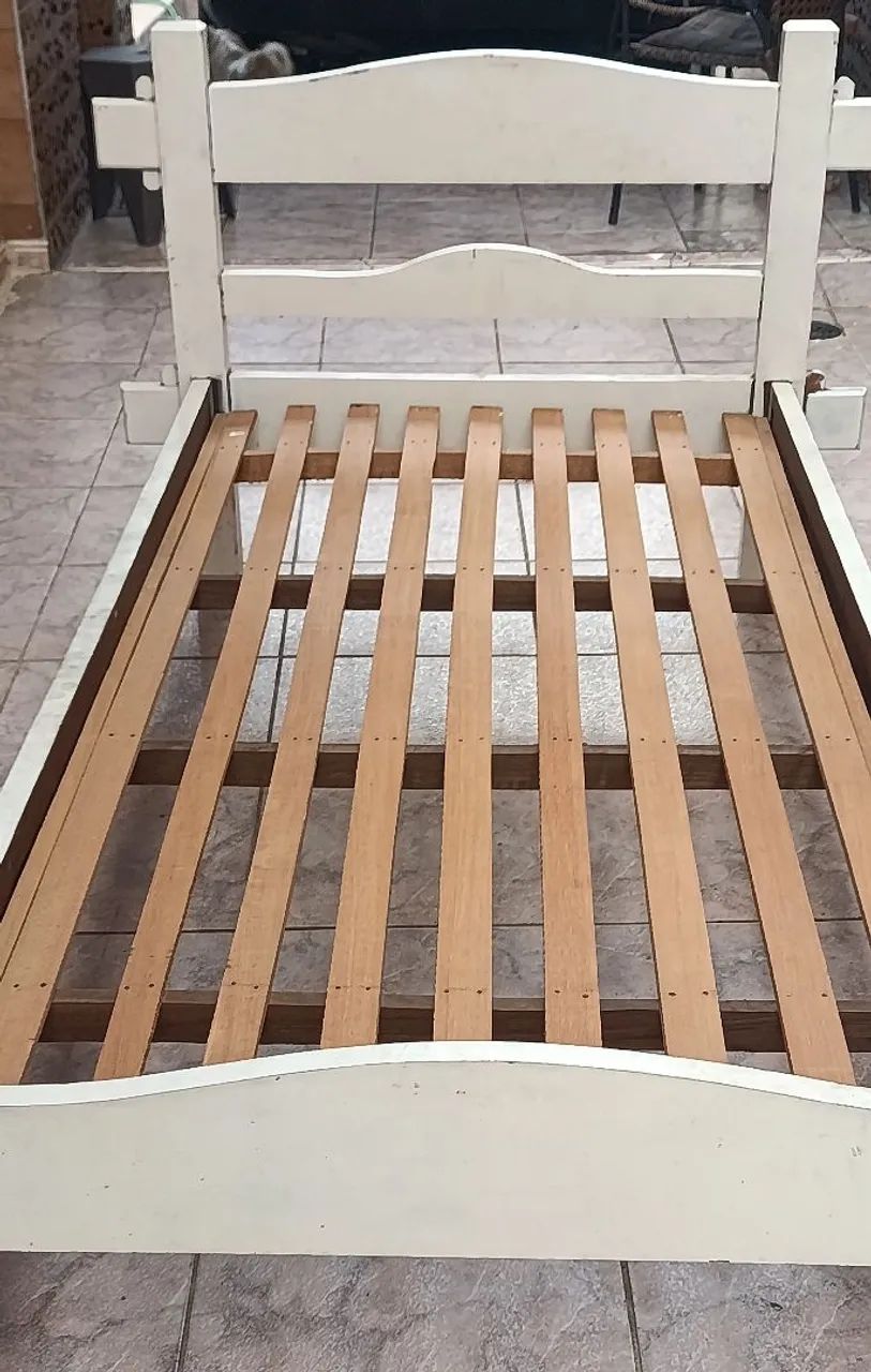 Cama de solteiro maciça  - Foto 2