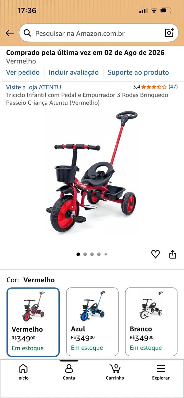 Triciclo infantil  - Foto 4