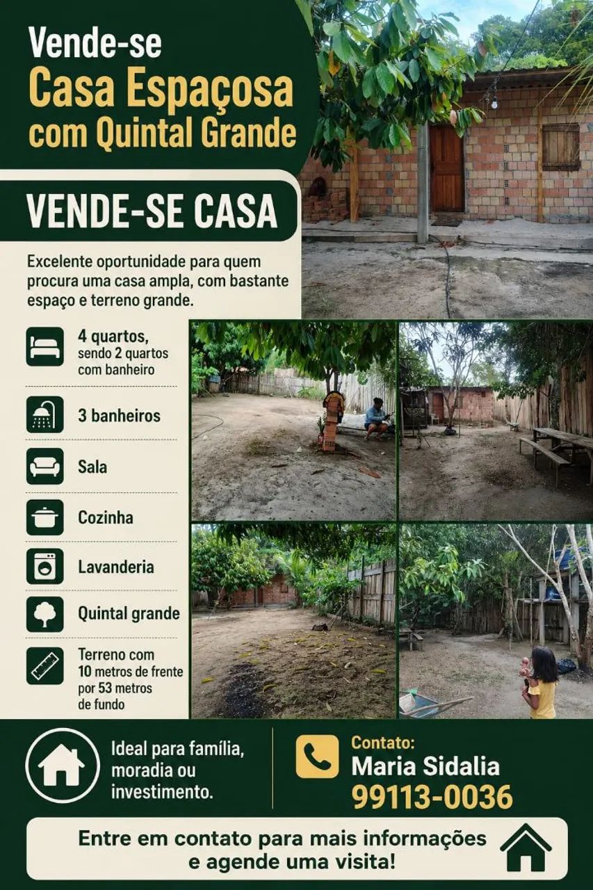 Vende-se Casa em Manacapuru