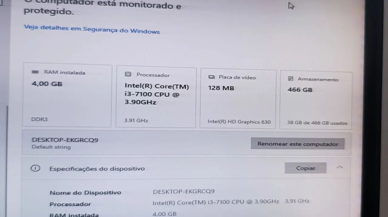 Computador desktop i3 7100  - Foto 3