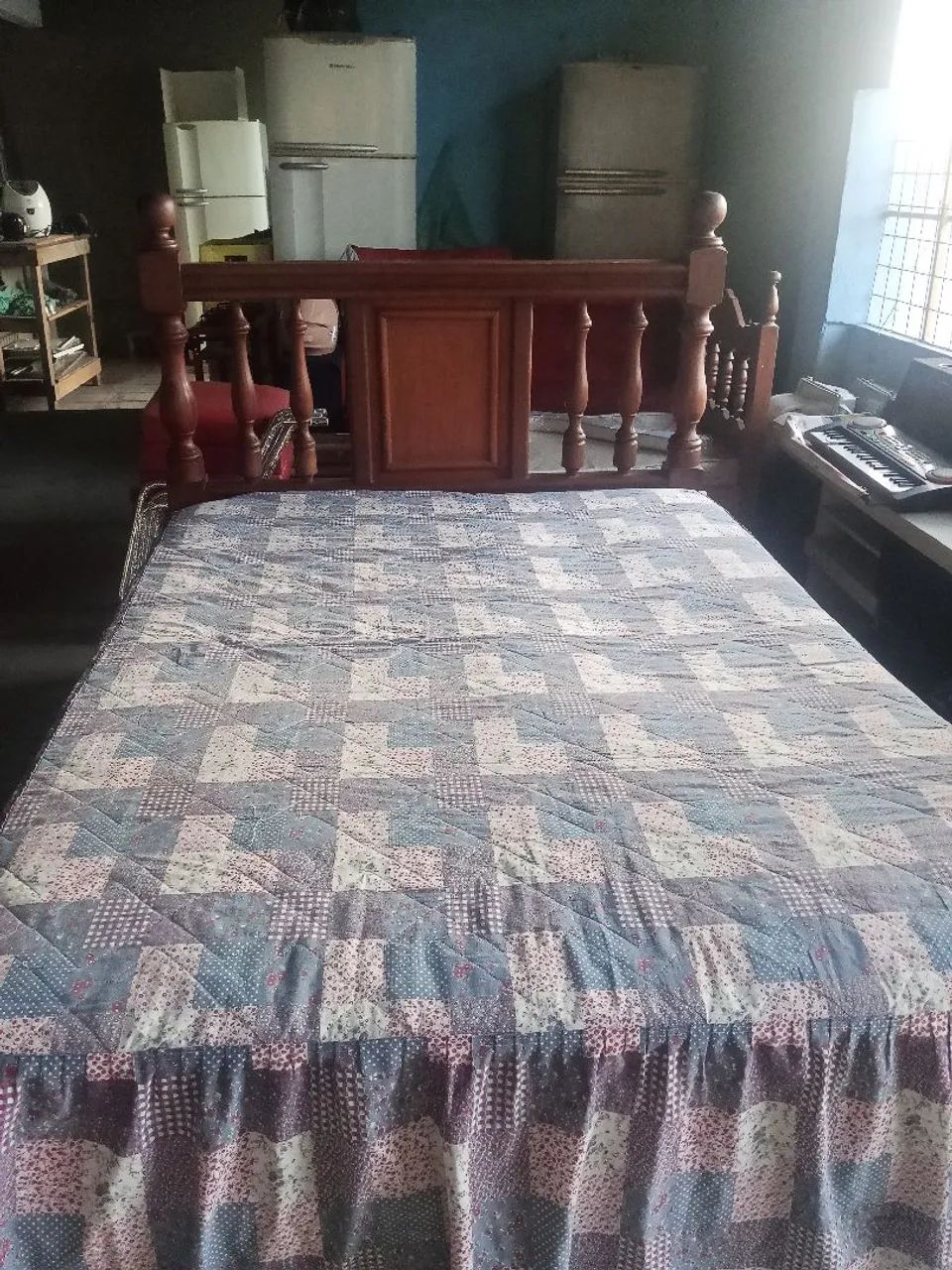 Cama casal mais colchão  - Foto 4