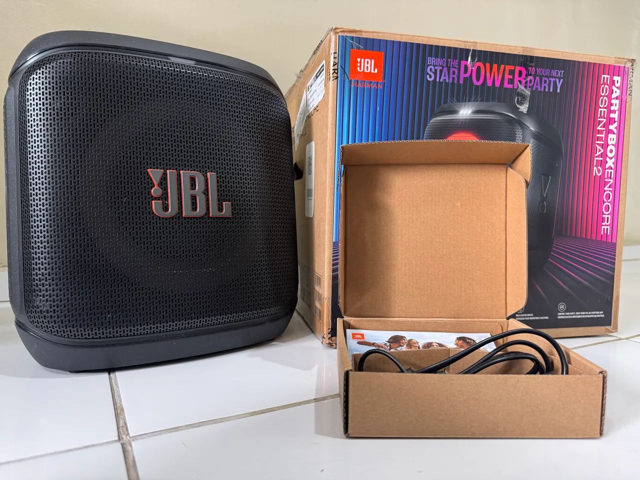 Caixa de Som Bluetooth JBL Partybox Enc Essential 2  - Foto 4