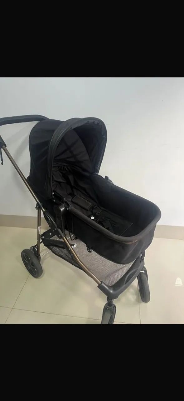 Carrinho de bebê duplo, com duas funções