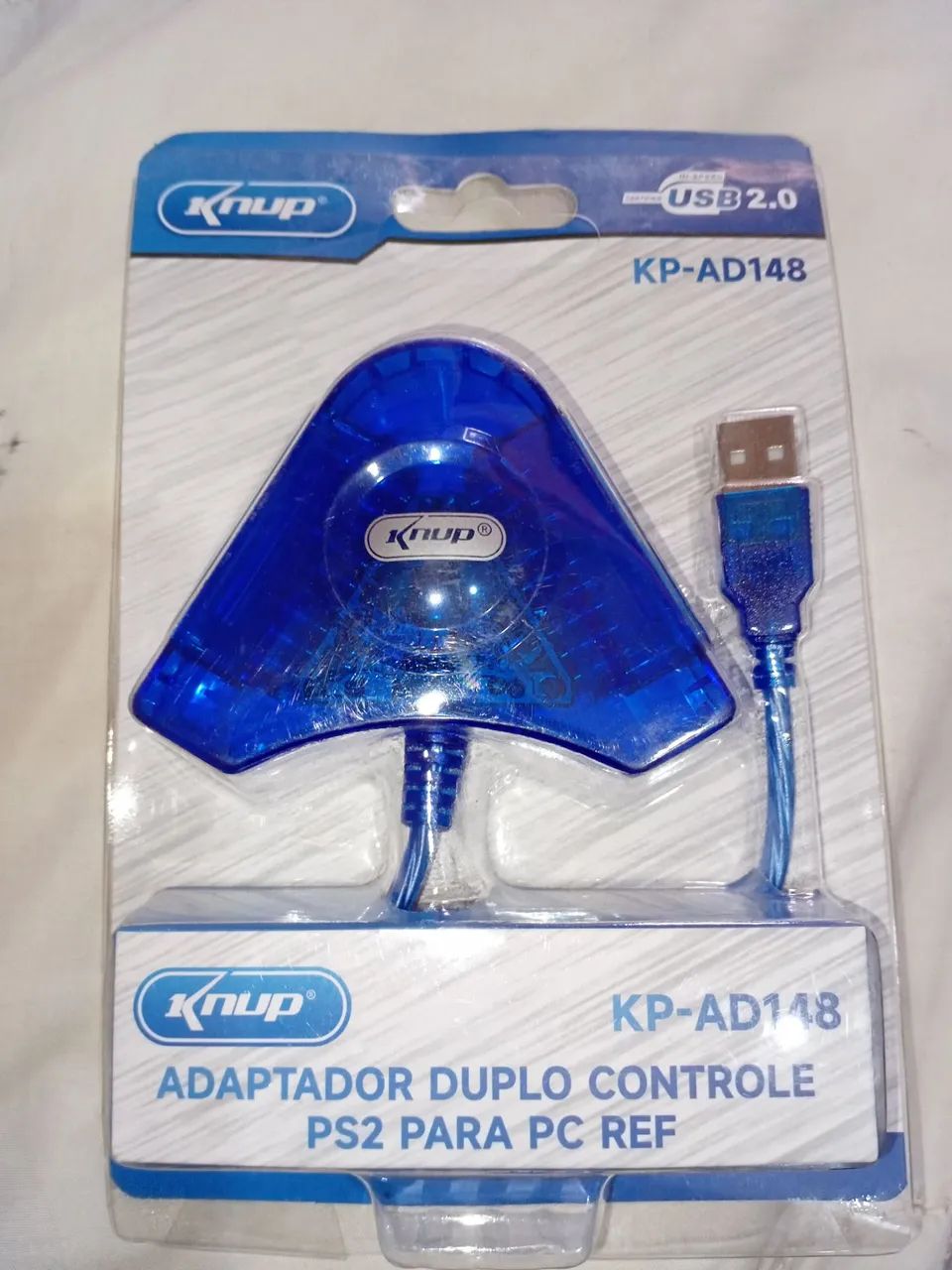 adaptador duplo controle de ps2 para pc