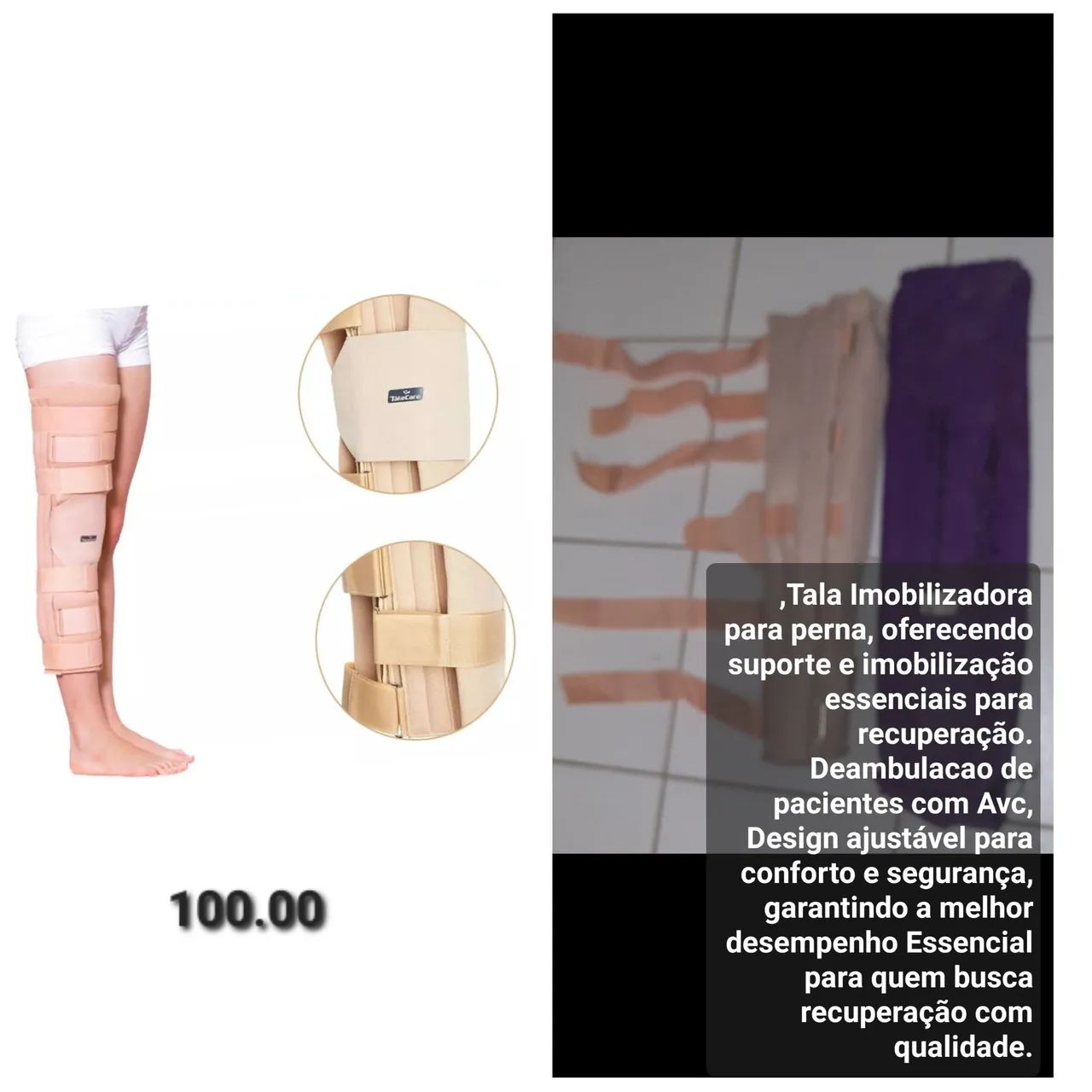 TALA IMOBILIZAÇÃO 
