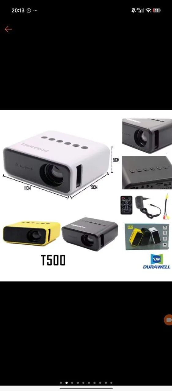  Mini Projector 