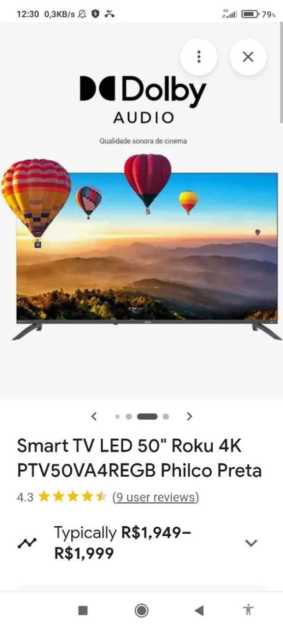 Smartv Philco 50 polegadas  - Foto 5