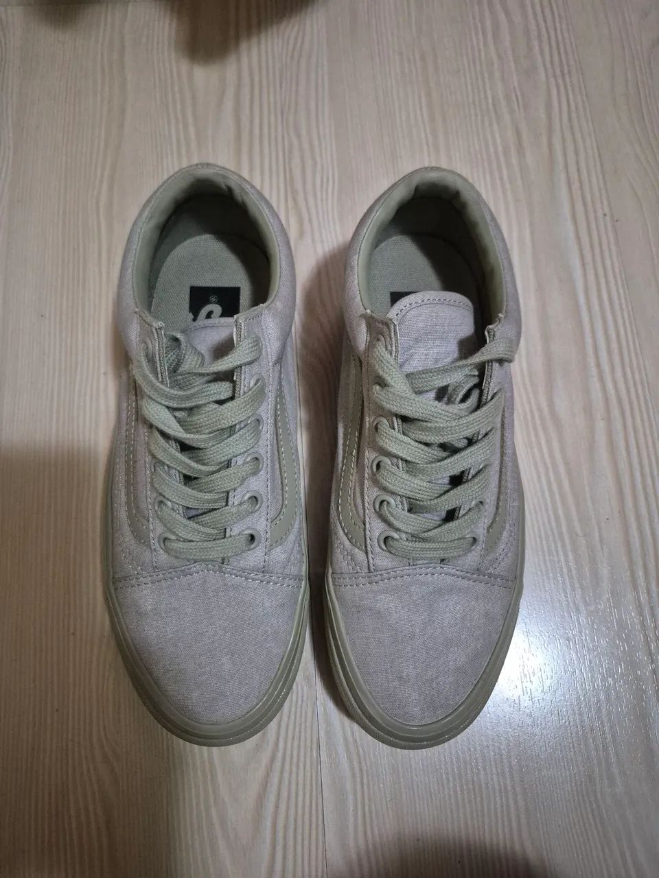 Tenis Vans Old Skool MTE Washed Canvas Green - Foto 2