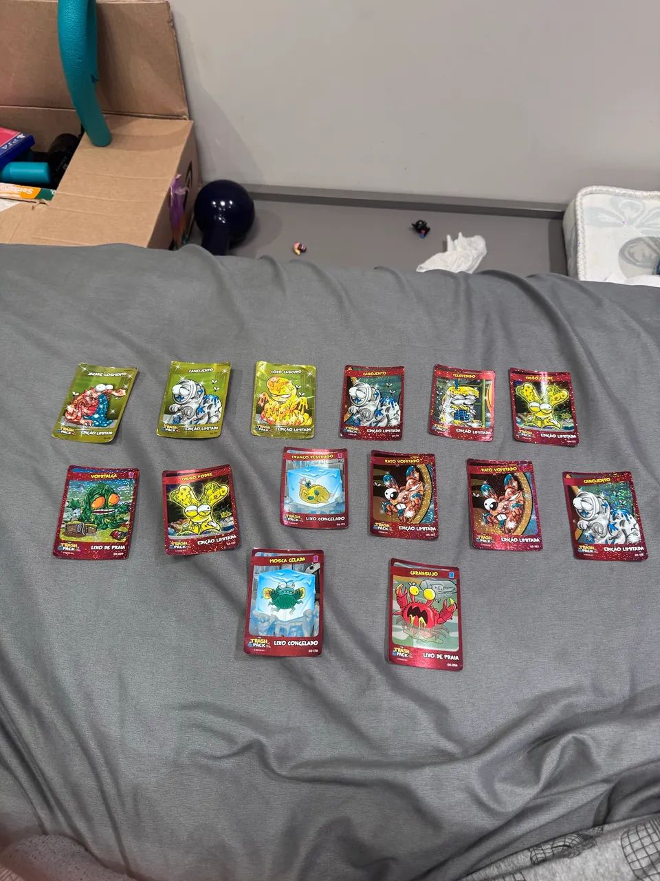15 CARTINHAS TRASH PACK