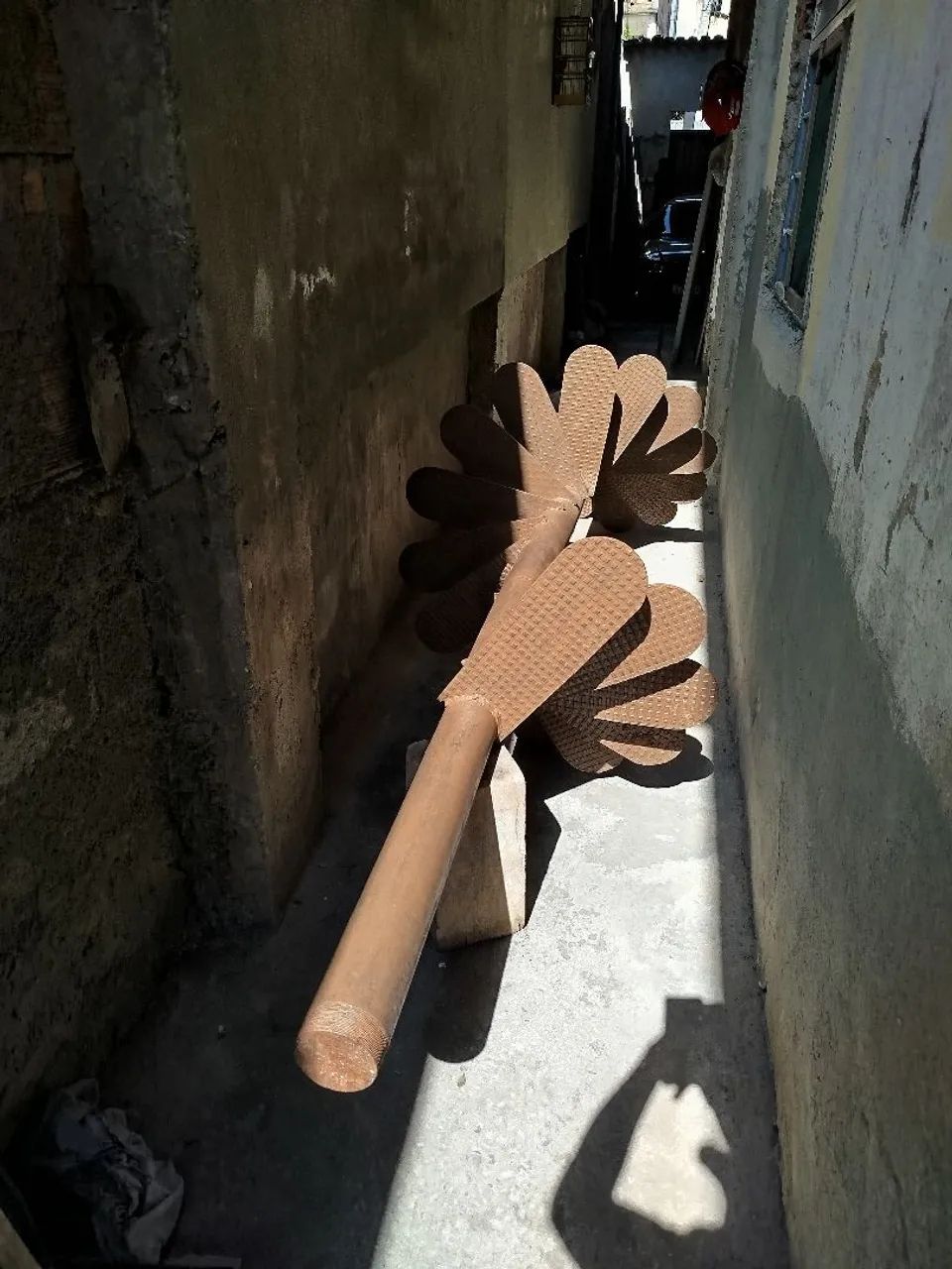 Escada caracol reforçada