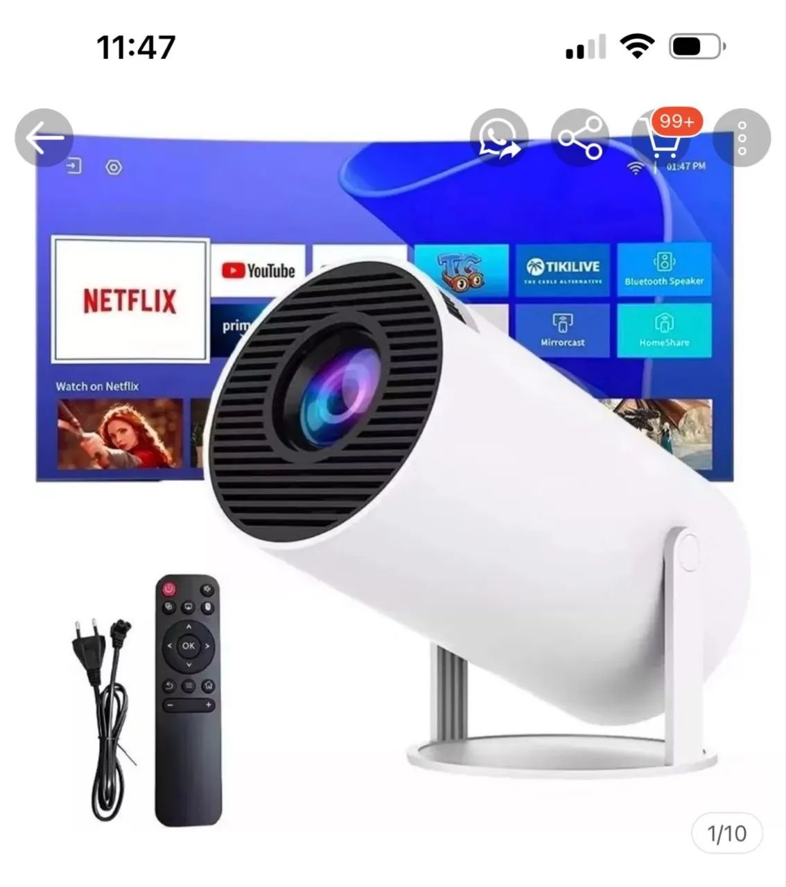 Projetor ultra HD - Foto 2