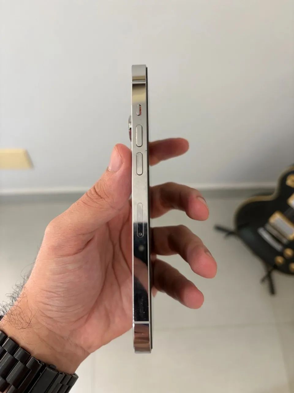 iPhone 14 Pro 128 GB (Branco/Prateado) - Foto 5