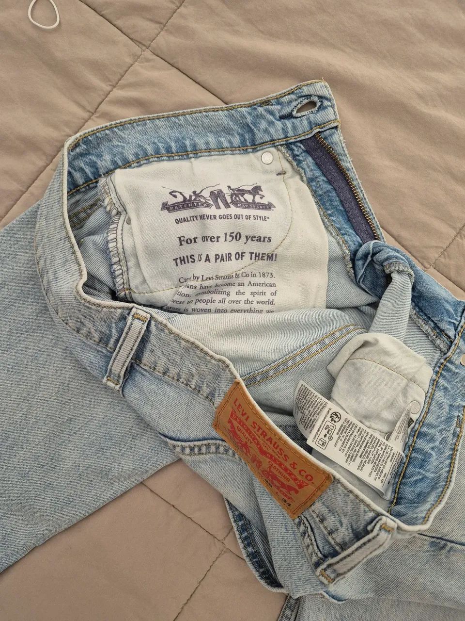 Calça levis 505 original - Foto 4