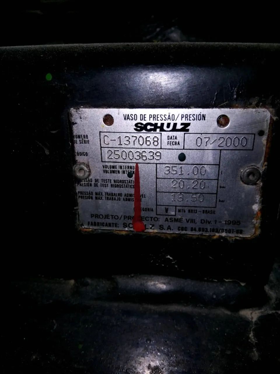 Vendo compressor de ar SCHULZ msv30 apsa/350 7,5Hp - Foto 3