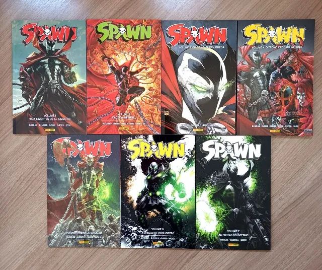 Spawn Nova Série Panini 01 ao 07 - Foto 3