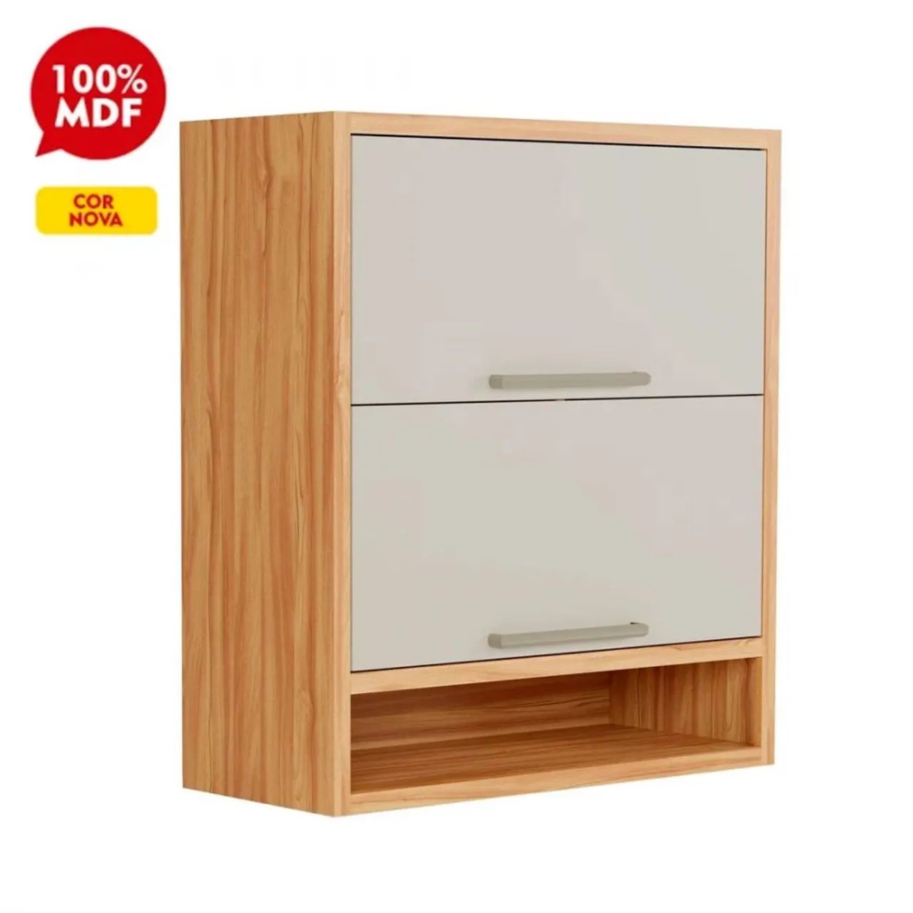 ARMÁRIO 100% MDF COM FRETE... - Foto 3