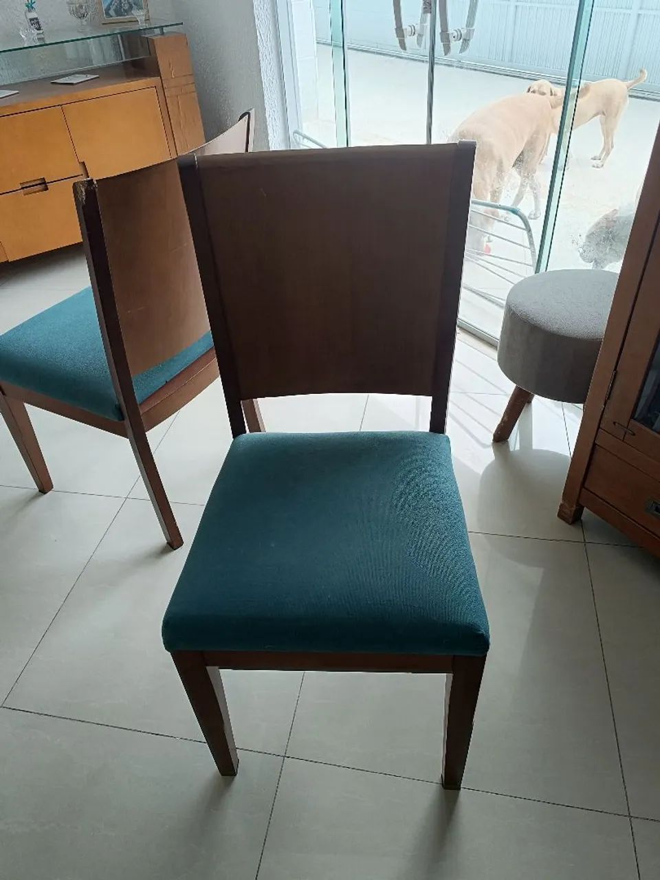 Conjunto de Cadeiras madeira maciça  - Foto 2