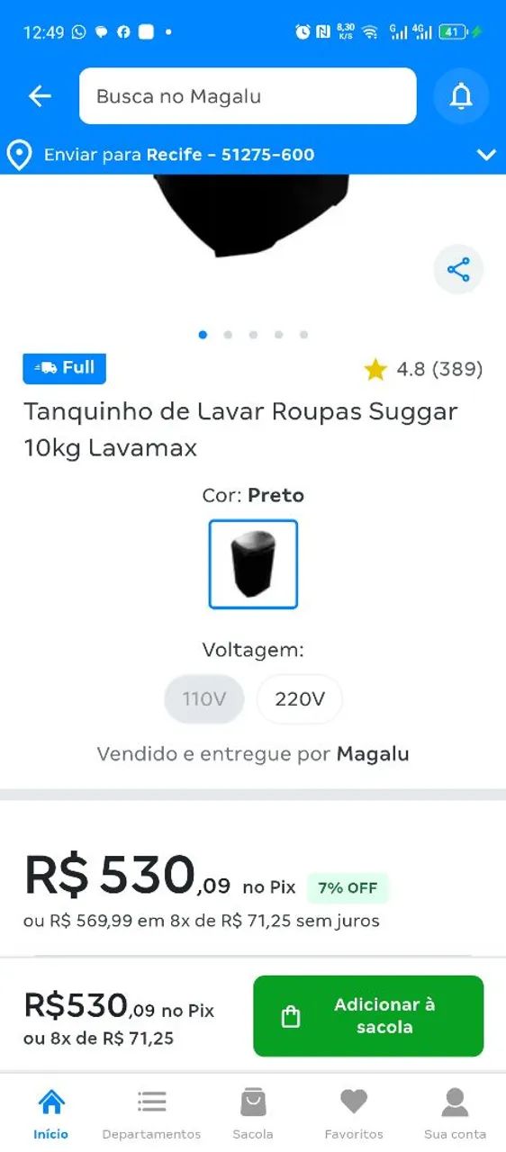 Tanquinho semi automático  - Foto 2