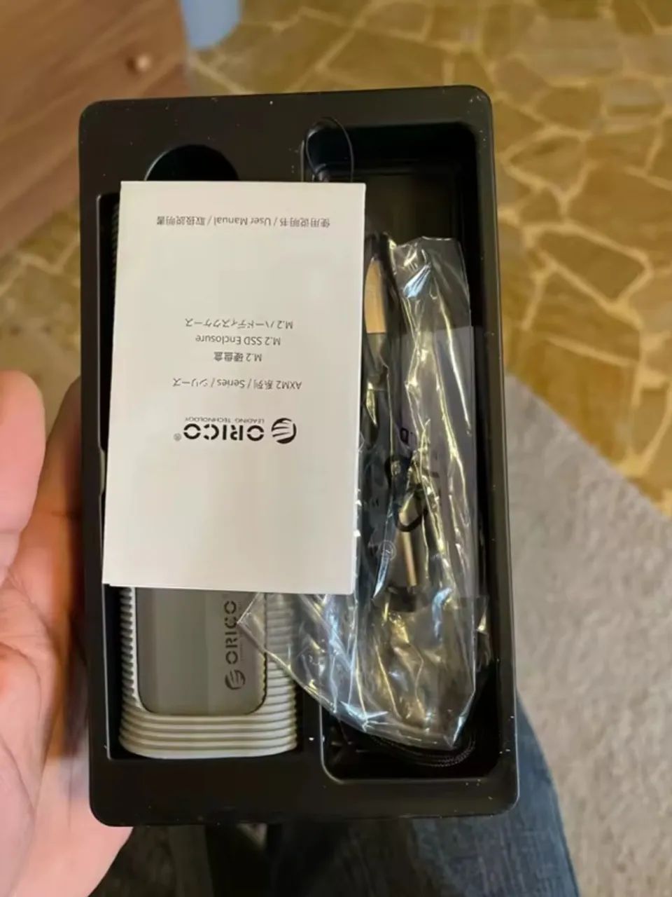 Gabinete Case SSD M.2 Orico | 10 Gbps + USB-C  - Foto 4