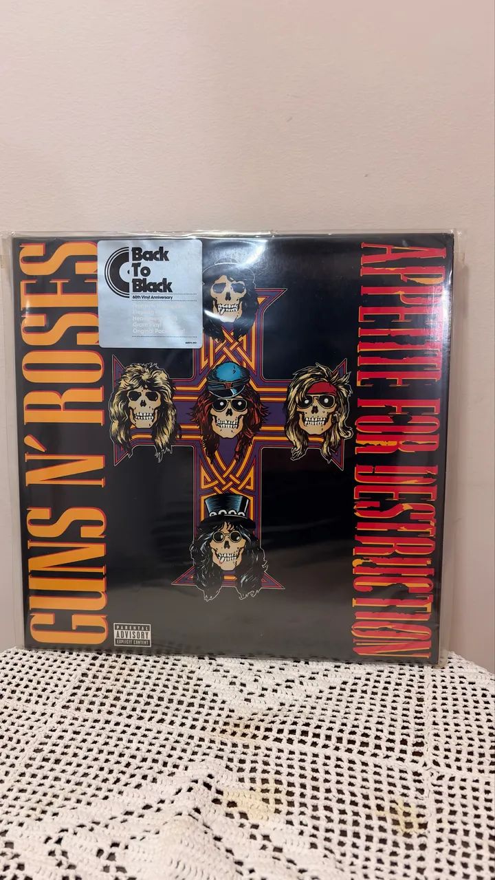 Guns N Roses Appetite For Destruction Lp