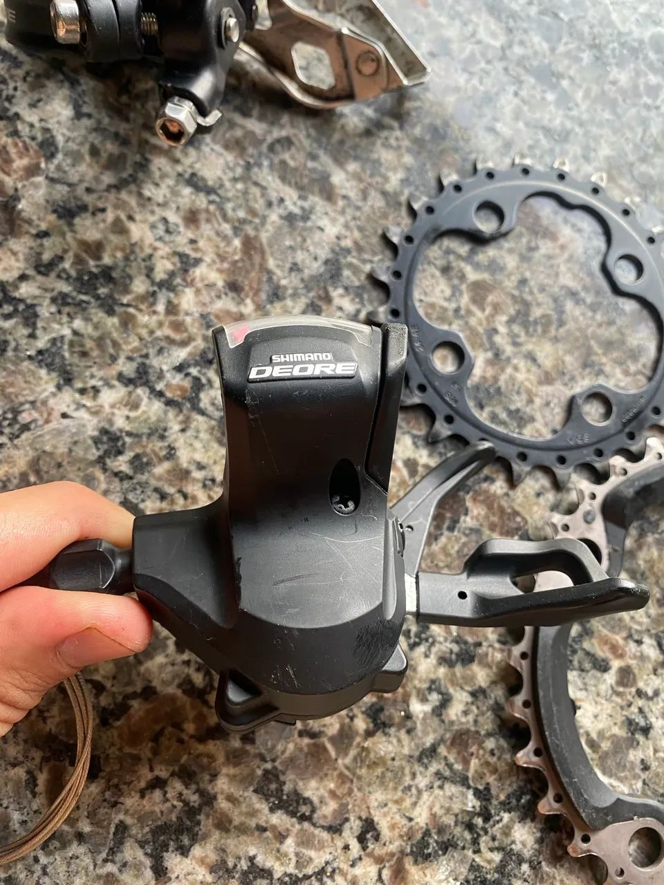 Coroa shimano Deore M610 - Foto 5