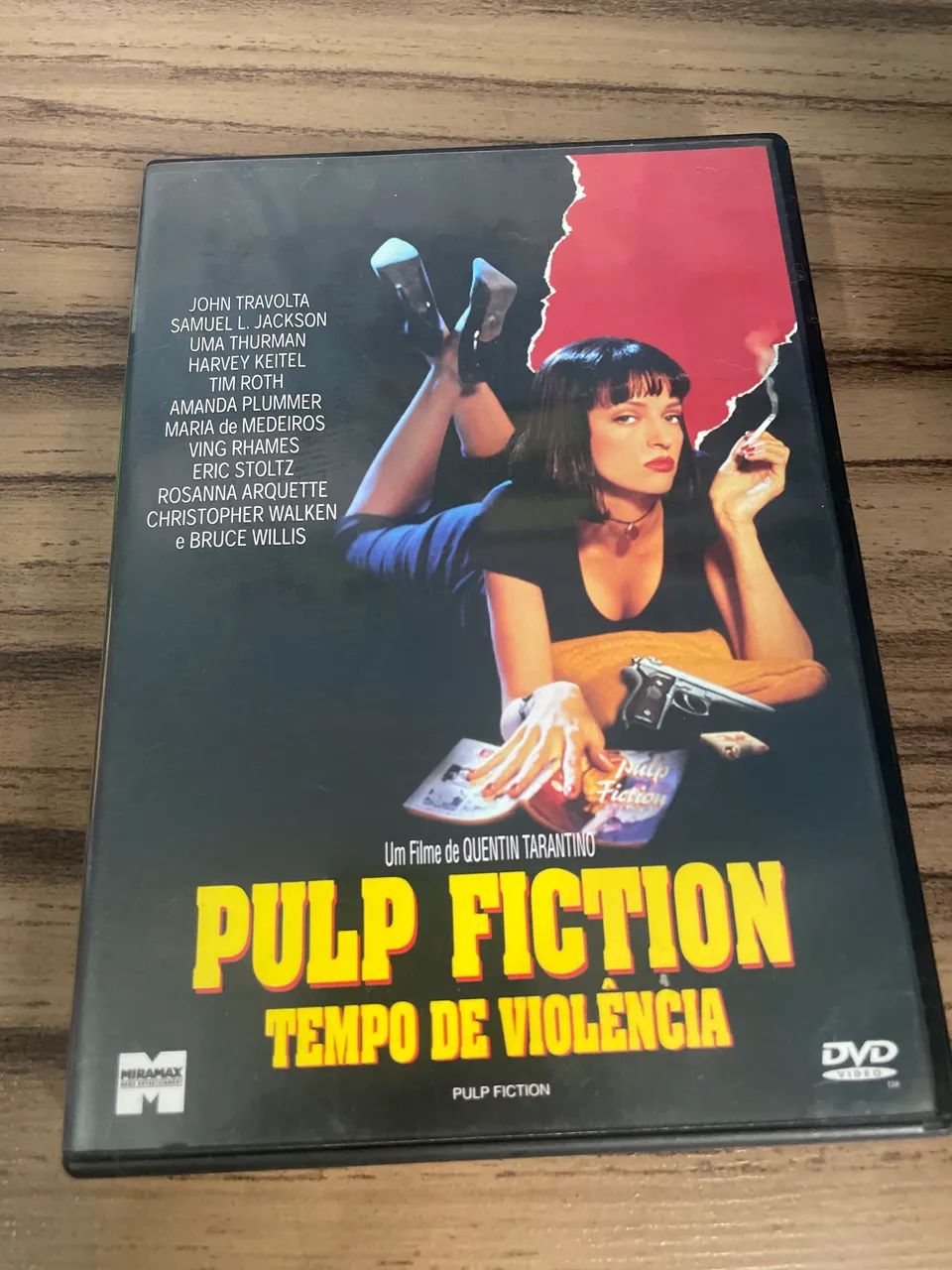 DVD Pulp Fiction - Tempo de Violência - Quentin Tarantino - Original