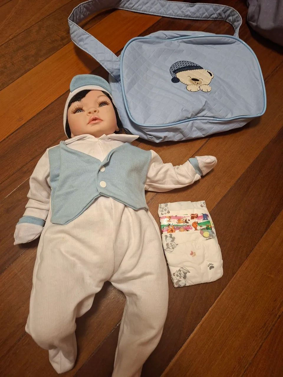 Bebe reborn com acessórios 