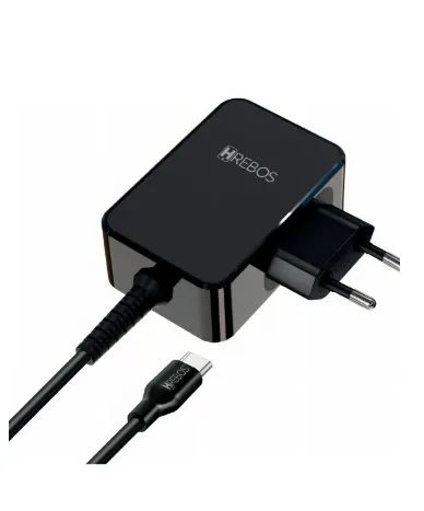 Carregador Hrebos P/ Notebook If-217 65w 110-220v Notebook Cor Preto - Foto 2