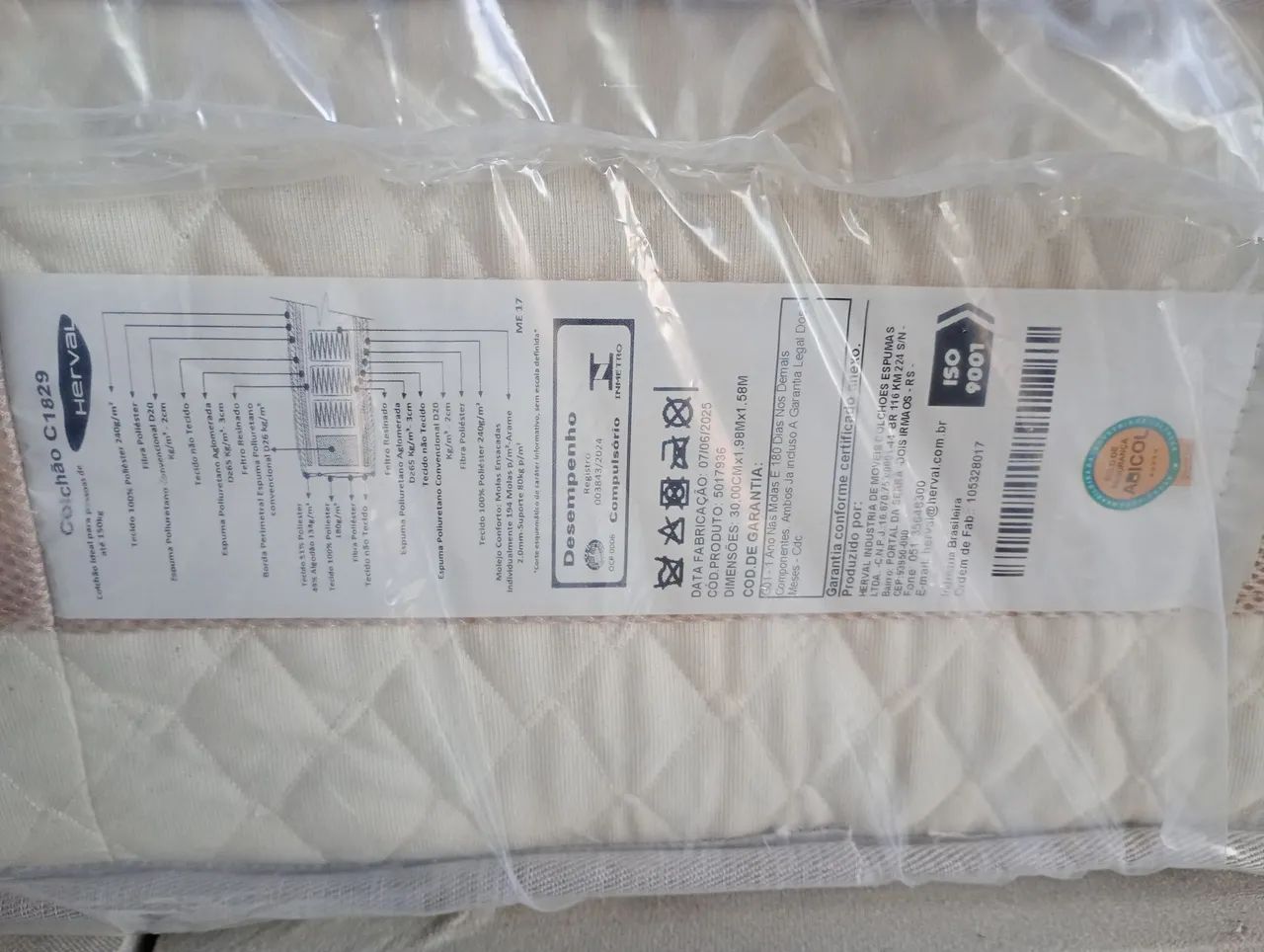 Cama Box Quenn, pouco tempo de uso. - Foto 3