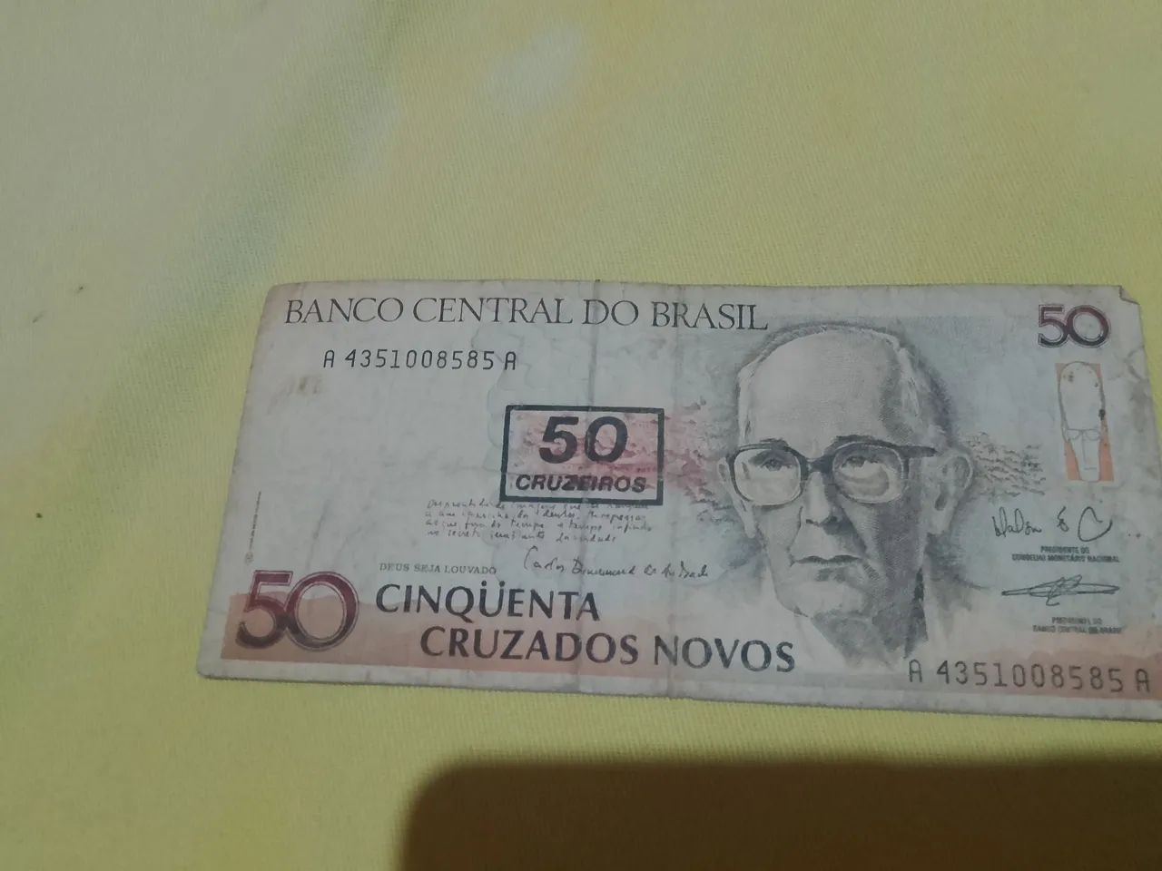 Cédulas antigas 