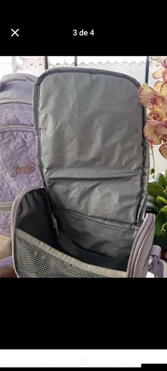 Conjunto Mochila e Lancheira _ Marca " Just" - Foto 3