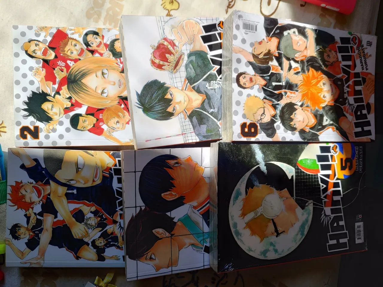 mangá haikyu 1-6