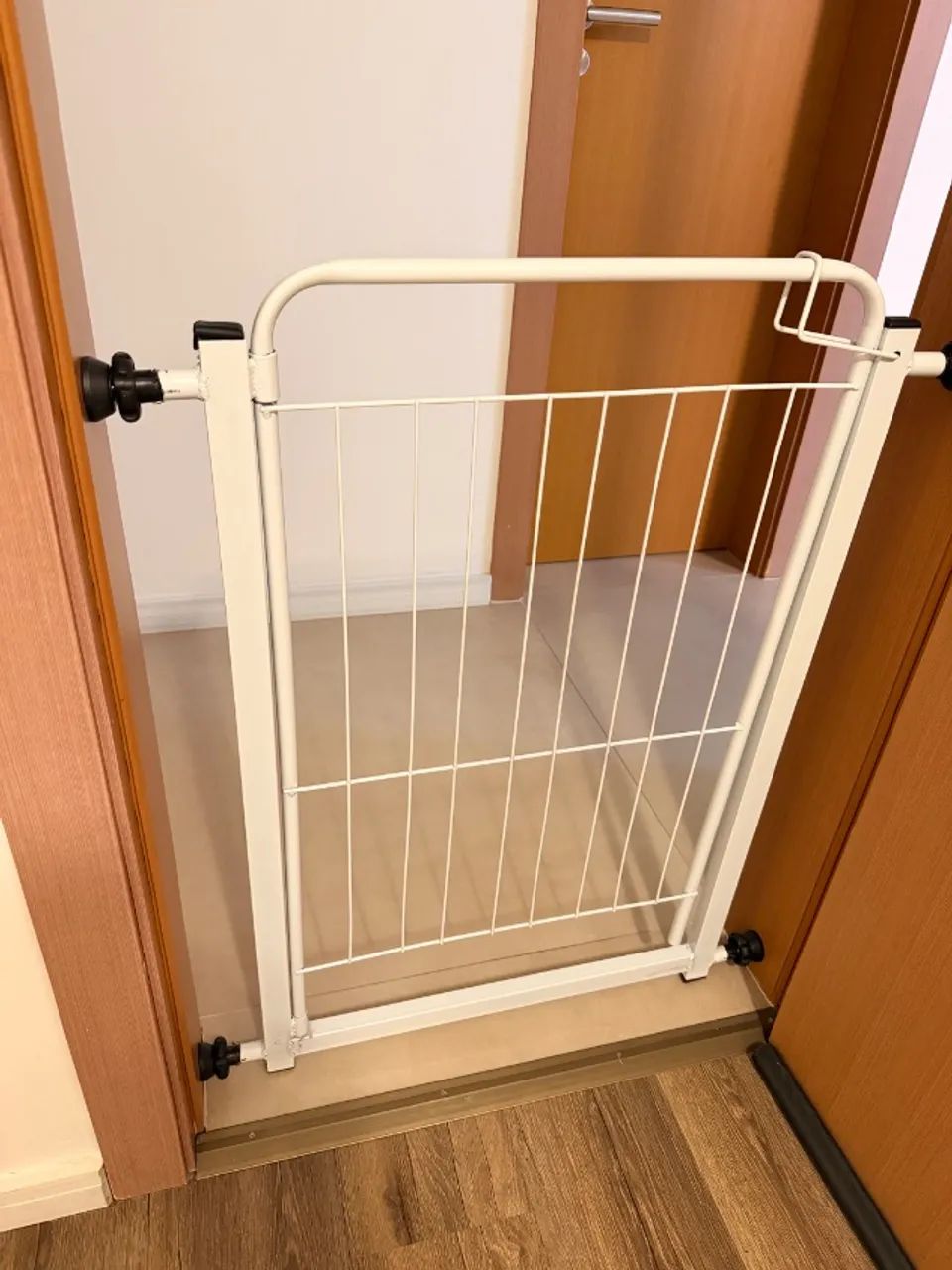 Portão Pet Criança Branco - 80cm de altura (PRATICAMENTE NOVO!) - Foto 2