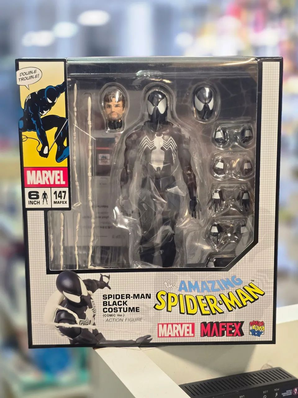 MAFEX SPIDER-MAN BLACK COSTUME 5個セット Spider Man Black Suit Mafex LACRADO - Brinquedos e Jogos - Torre