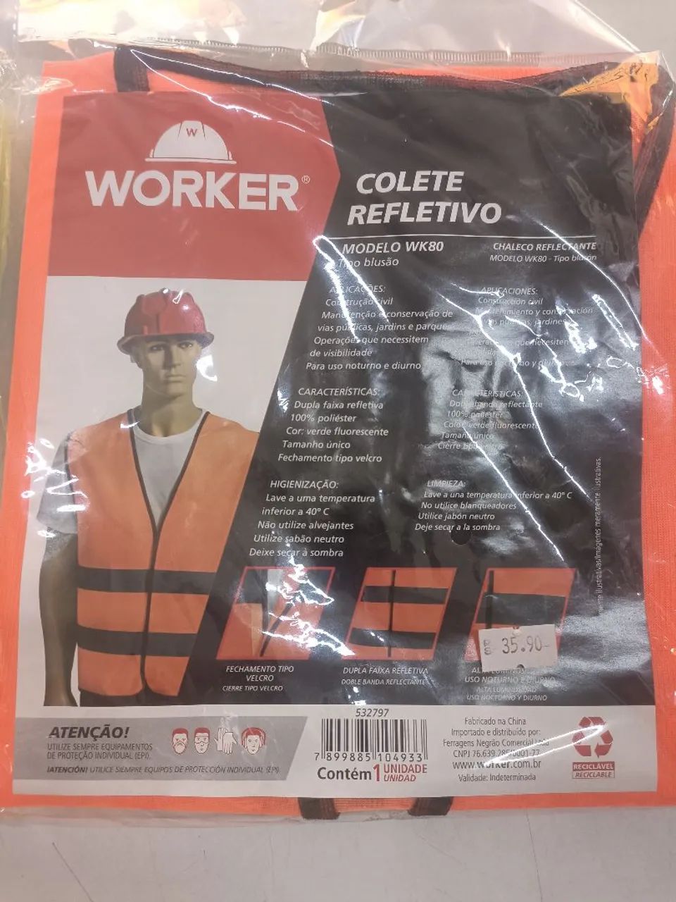 Colete refletivo  - Foto 2